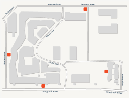 uber and lyft pickup map